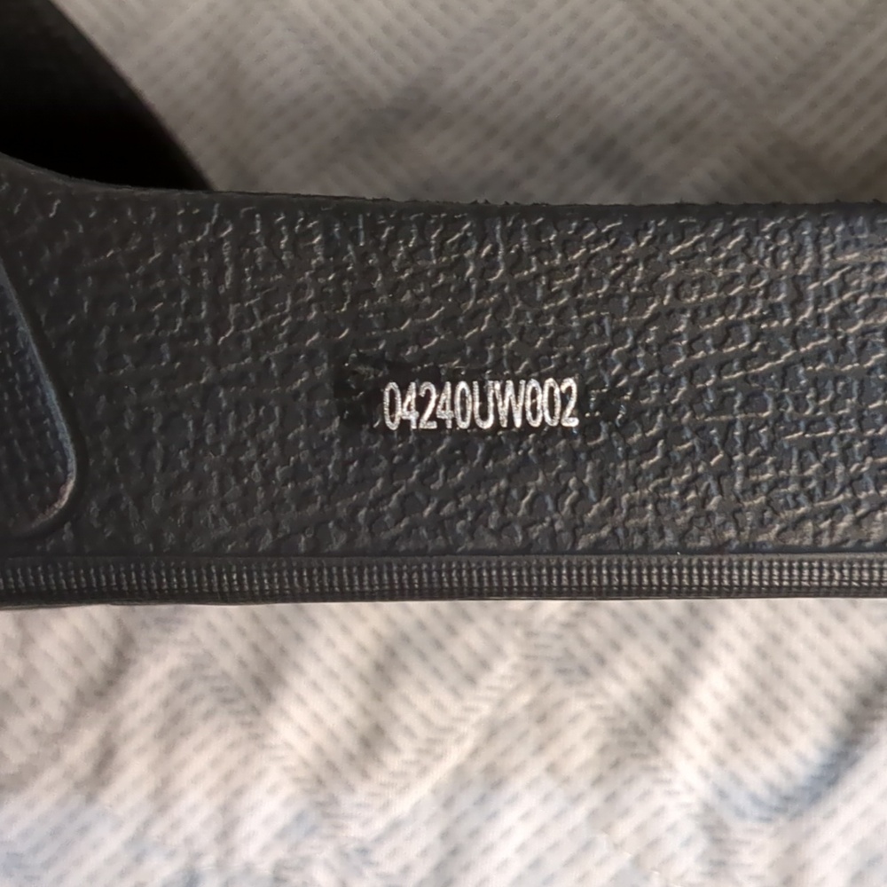 Adidas Black Slide Sandals - Picture 14 of 16